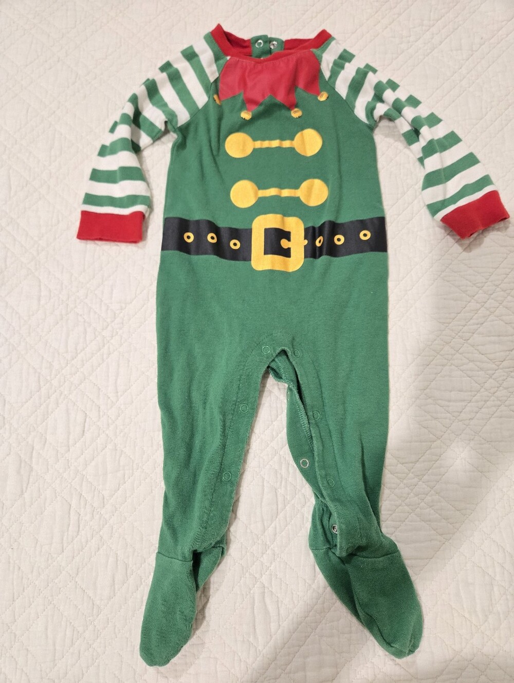 Target elf family matching jammies 6-9 month